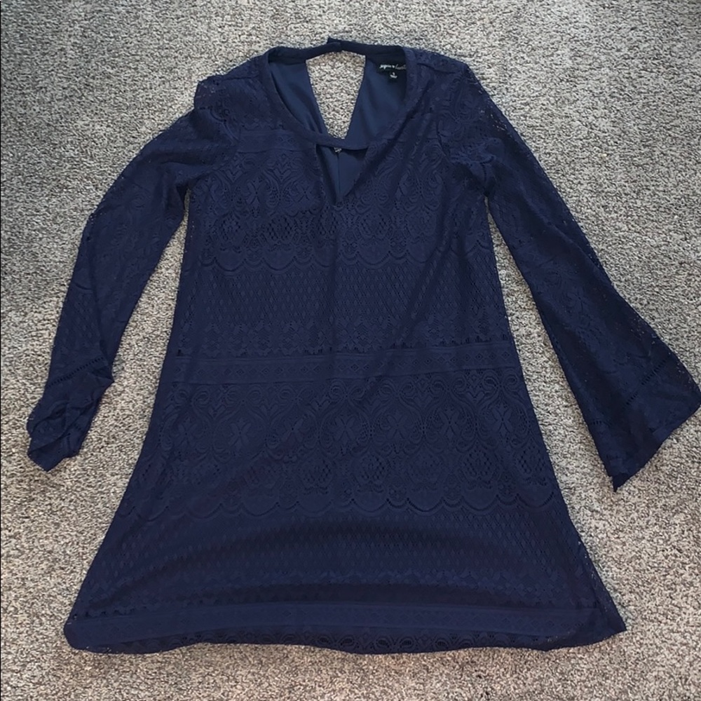 Navy blue dress